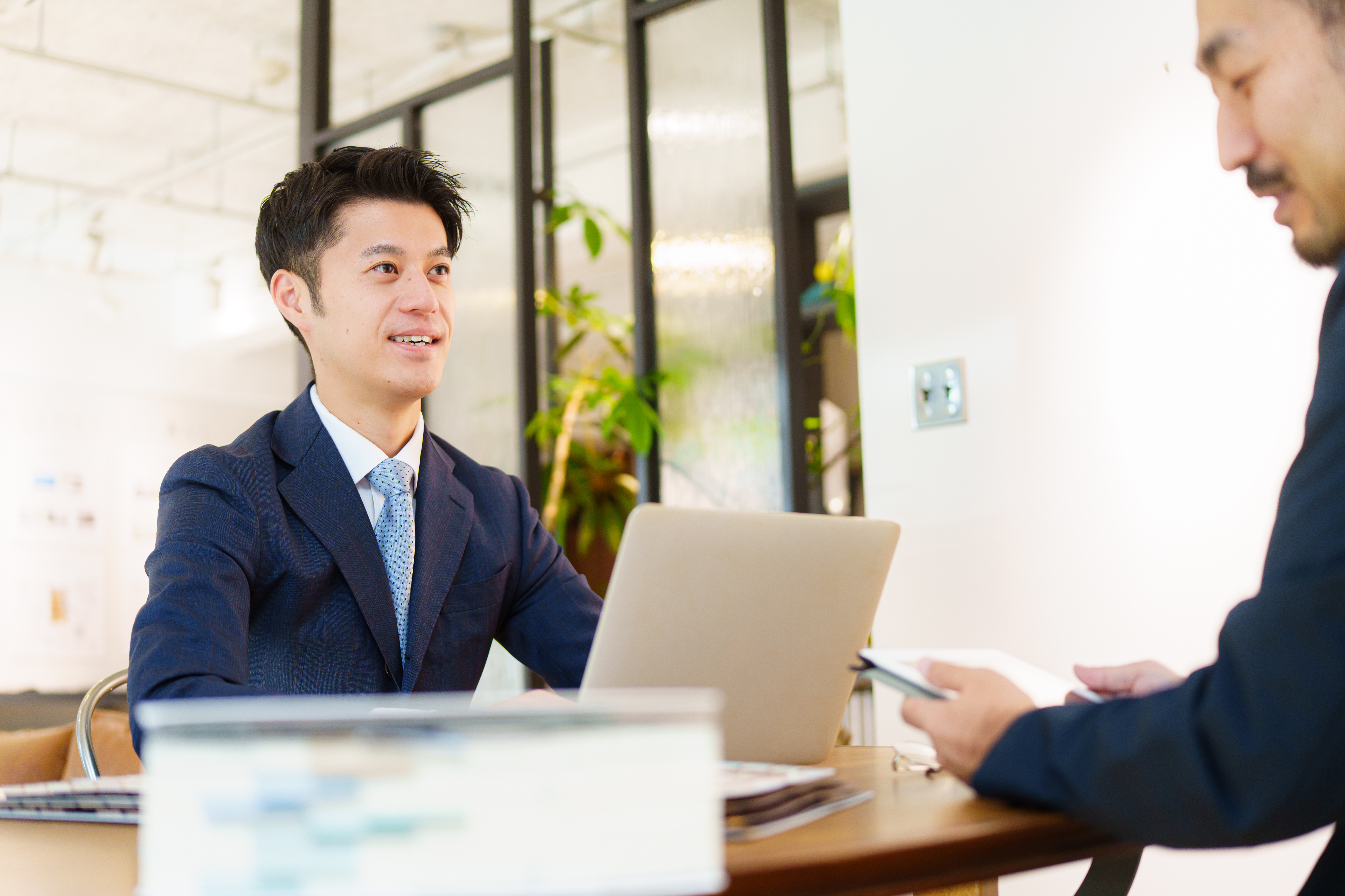 キャリアアドバイザーの姿